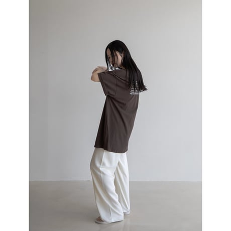 《予約販売》back print over tee/3colors(unisex)_nt2053