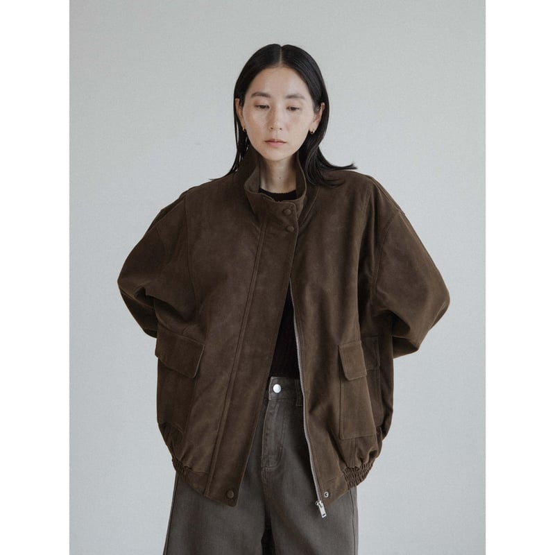 予約販売》suède like over jacket/2colors_no0470 | N