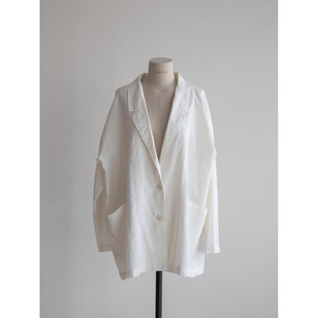 《予約販売》linen tailored jacket/3colors_no0384