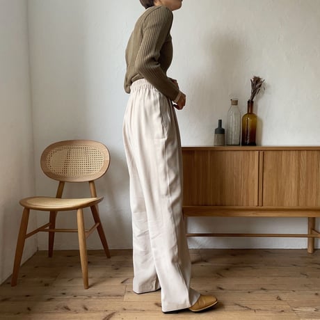 《予約販売》bi-color lib knit/2colors_nt0819