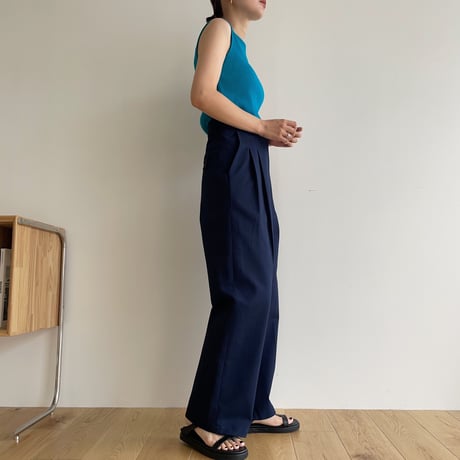 【nokcha original】“nc” chino pants/navy_np0612