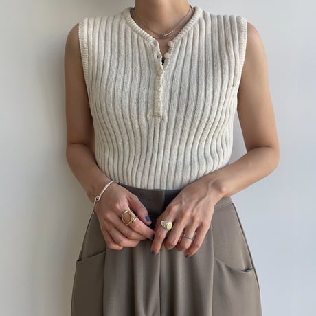 《予約販売》accent big ring/2colors_na0572