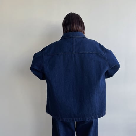 【nokcha original】denim shirt jacket_no0311