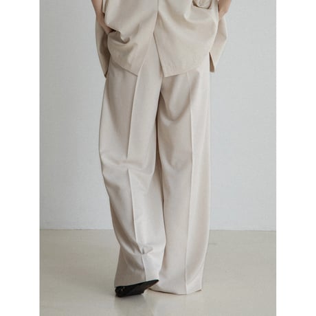 《予約販売》mannish light tuck pants/2colors_np1108