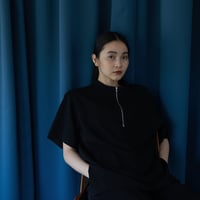 【nokcha original】zip blouse/2colors_nb0158