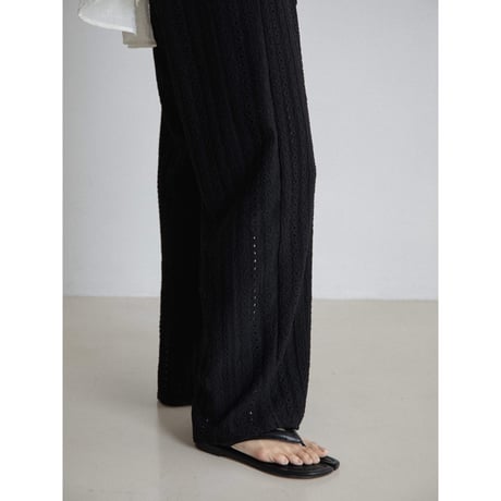 《予約販売》jacquard lacy pants/2colors_np1111