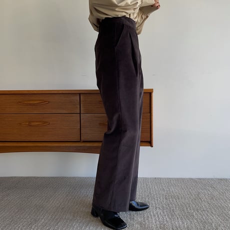 《予約販売》corduroy wide pants/3colors_np0697