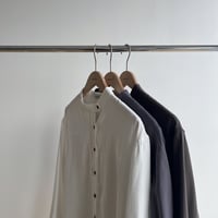 【nokcha original】accent tuck blouse/white_nb0203