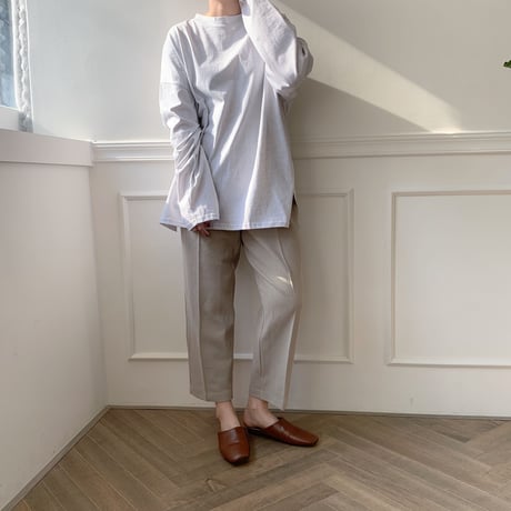 【NOKCHA  original】soft slacks/2colors_np0015