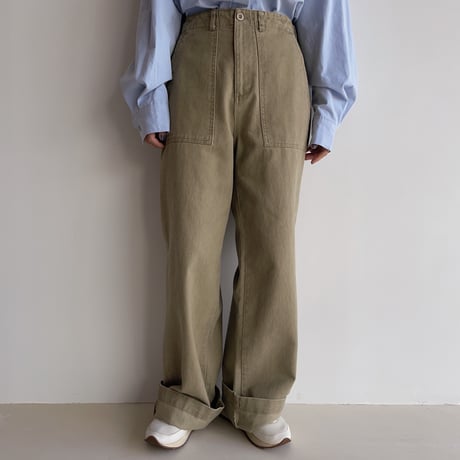 《予約販売》vinatage like wide pants/2colors_np0937
