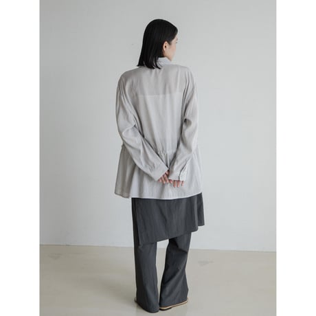 《予約販売》string sheer shirt/2colors_nb0304