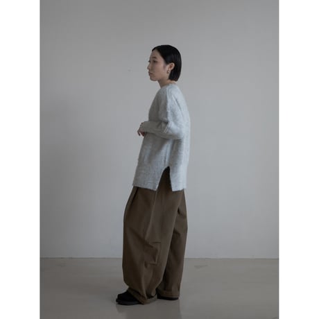 《予約販売》2way alpaca knit cardigan/2colors_no0396