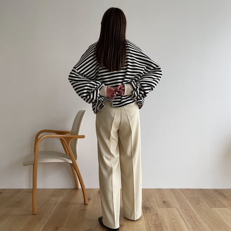《予約販売》border over mtm/2colors_nt1293