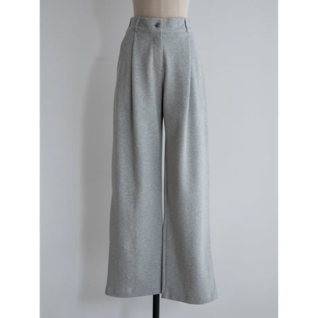 《予約販売》tuck sweat wide pants/2colors_np1048