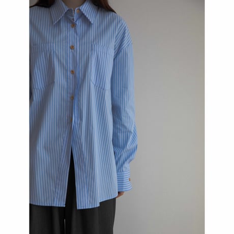 《予約販売》ivy stripe 2way shirt/2colors_nb0228