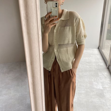 《予約販売》glossy daily pants/2colors_np0387