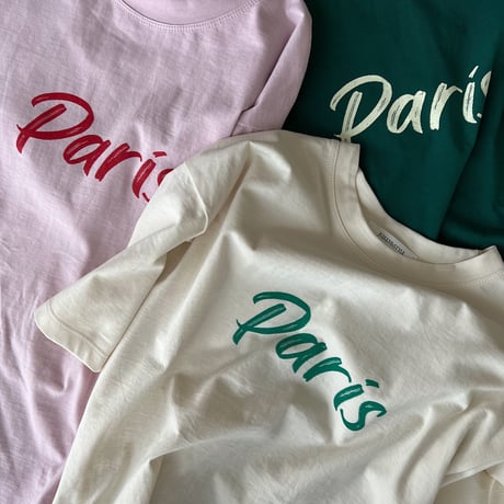 《予約販売》Paris tee/3colors_nt1337