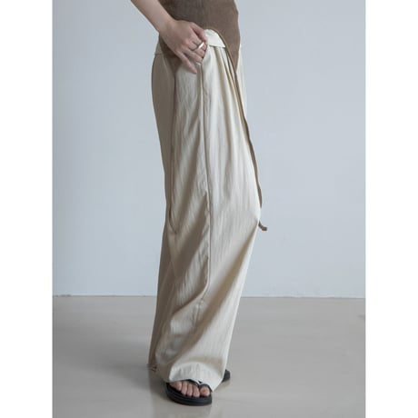 《予約販売》tuck summer light pants/2colors_np1023