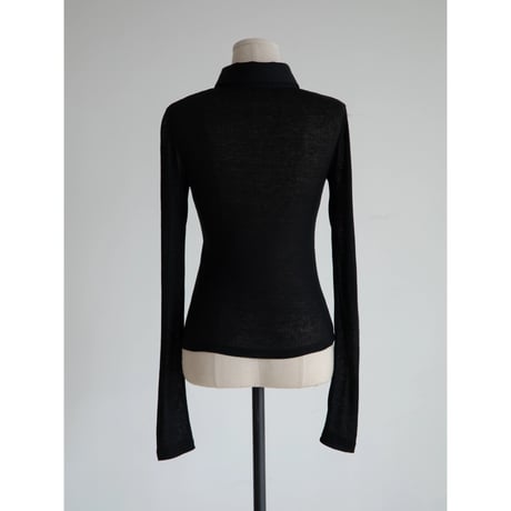 《予約販売》shirt like sheer tops/2colors_nt2259