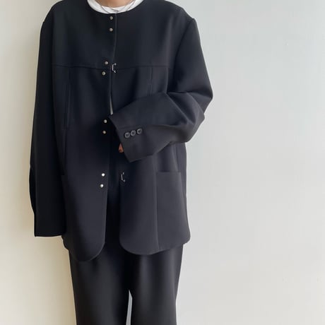 【nokcha original】mannish jacket/black_no0312
