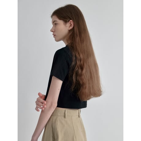【NOKCHA × Lee Izumida】embroidery minimal tee/3colors_nt2574