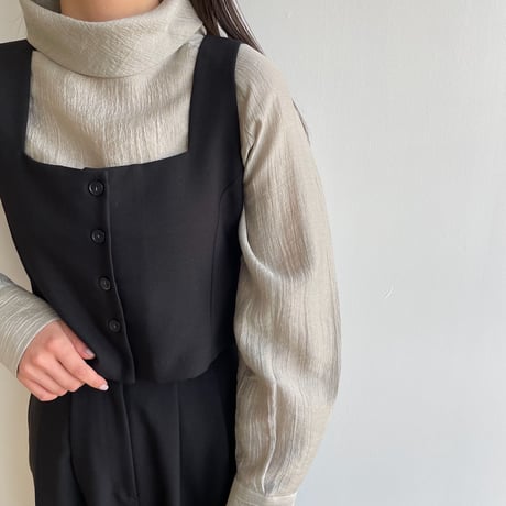 《予約販売》mannish mini vest/2colors_nt1280