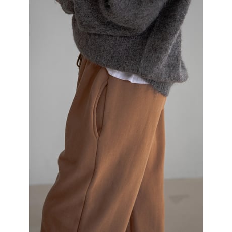 《予約販売》warm wide sweat pants/3colors_np1046