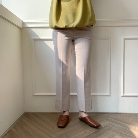 slit slacks/2colors