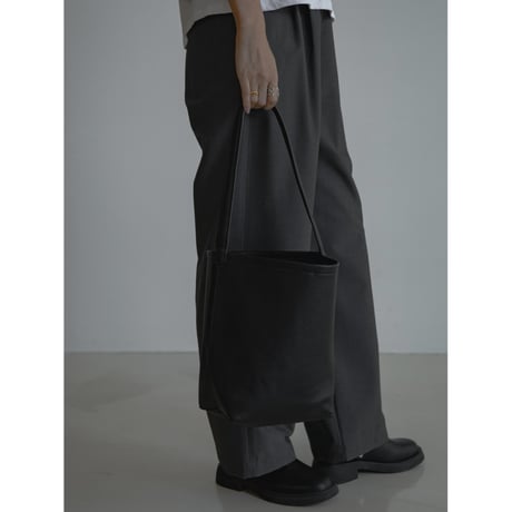 《予約販売》fake leather bucket bag/2colors_na0662