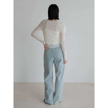 《予約販売》sheer minimal tee/3colors_nt2265
