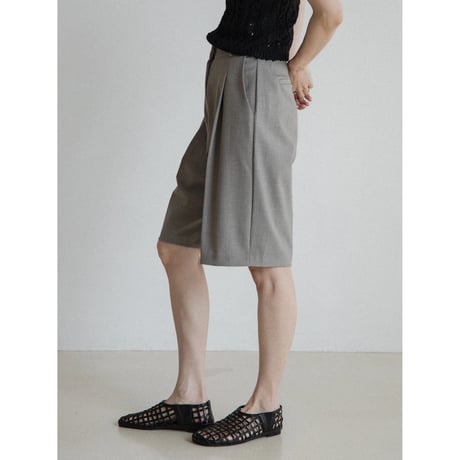 《予約販売》mannish tuck half pants/2colors_np1109