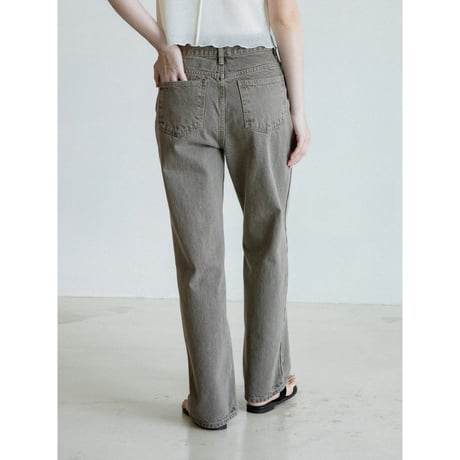 《予約販売》ashed straight jeans/2colors_nj0191