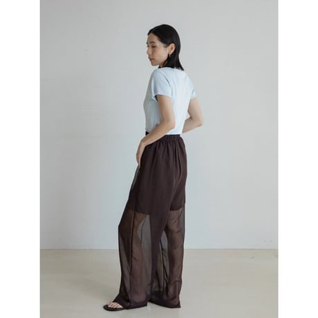 《予約販売》sheer lady pants/2colors_np1116
