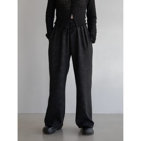 《予約販売》pattern jacquard pants/2colors_np0969