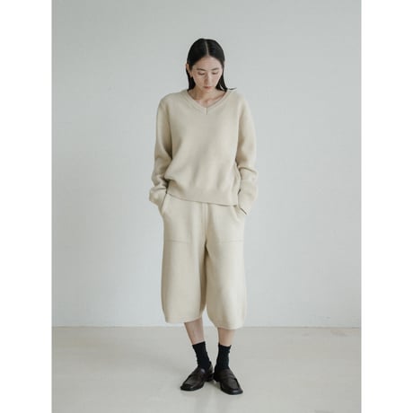 《予約販売》mannish knit setup/2colors_nt2435
