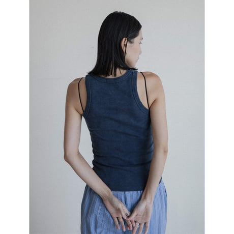 《予約販売》pigment american sleeve tank top/2colors_nt2352