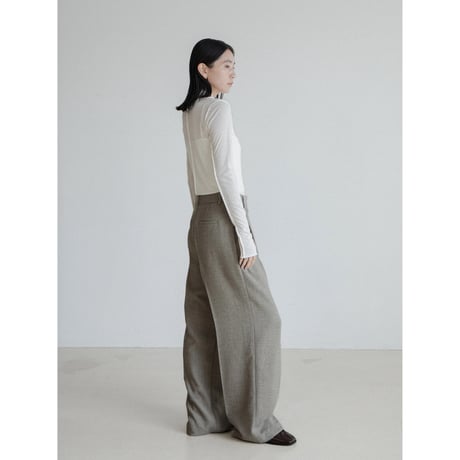 《予約販売》cover stitch sheer tops/3colors_nt2410