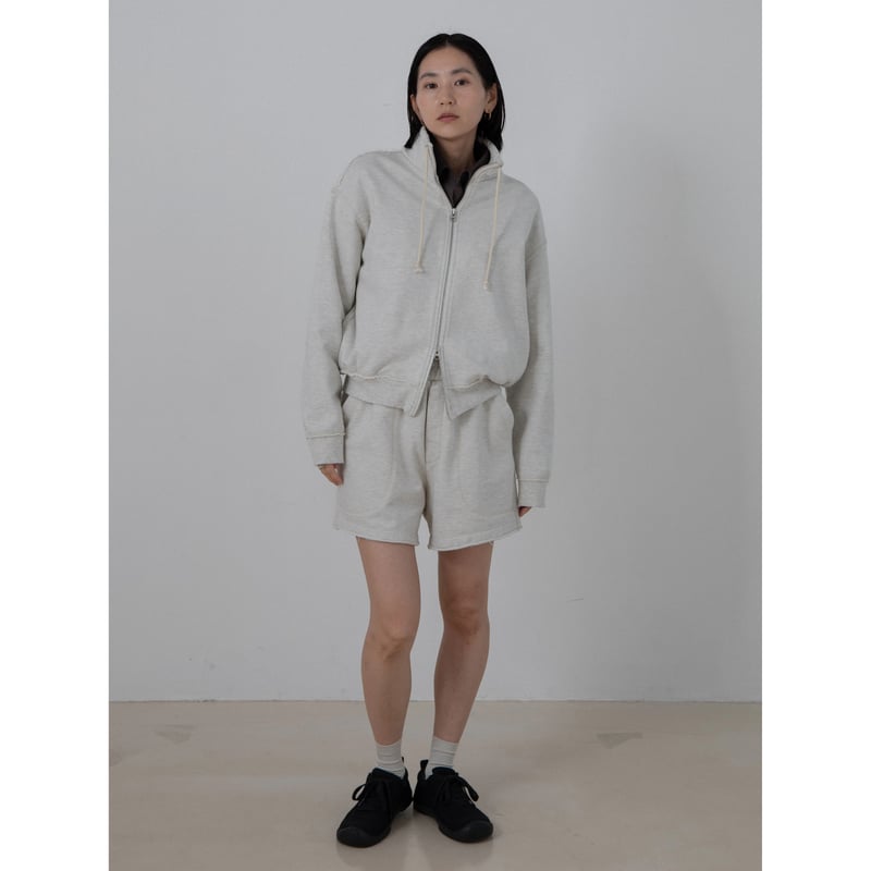 NOKCHA original】vintage like sweat zip up tops