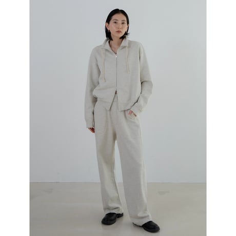 【NOKCHA original】vintage like sweat zip up tops/2colors_nt2237