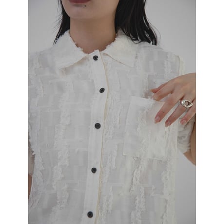 【NOKCHA original】jacquard shirt/3colors_nb0244