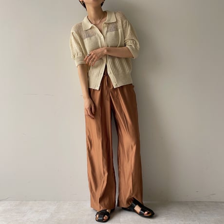 《予約販売》glossy daily pants/2colors_np0387