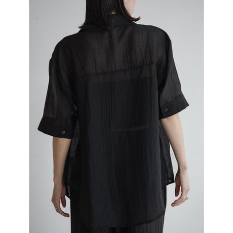 《予約販売》nuance sheer shirt/2colors_nb0306