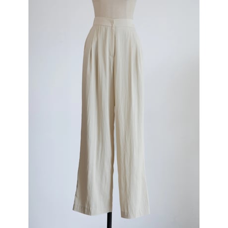 《予約販売》tuck summer light pants/2colors_np1023