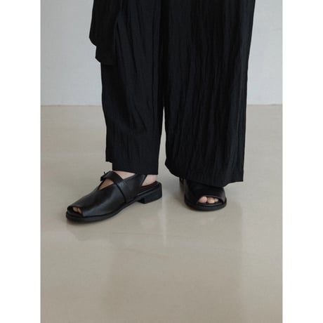 《予約販売》mannish buckle sandal_na0740