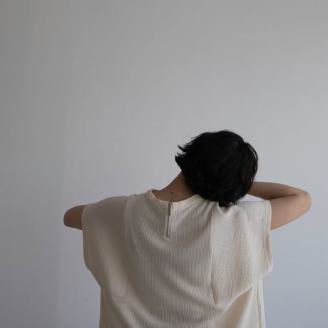 【nokcha original】2way material tops_nt1354