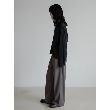 《予約販売》accent mannish blouse/2colors_nb0295