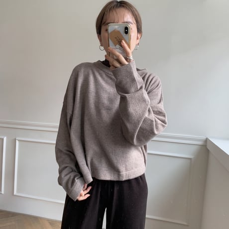 ✳︎予約販売✳︎relaxy knit/2colors_nt0115