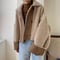 【nokcha original】reversible eco mustang jacket_no0127