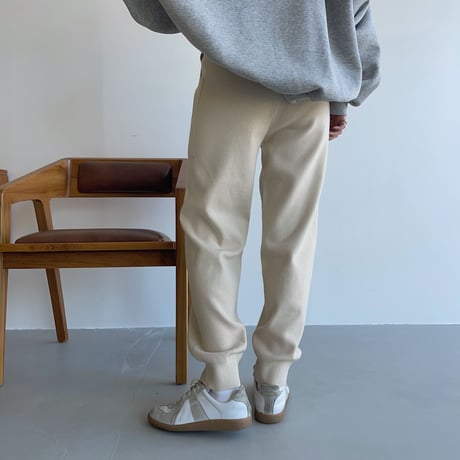 《予約販売》knit jogger pants_np0496
