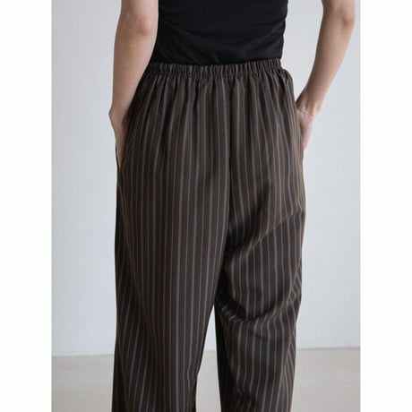 《予約販売》stripe easy rich pants/2colors_np1240